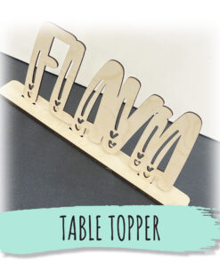 Table topper